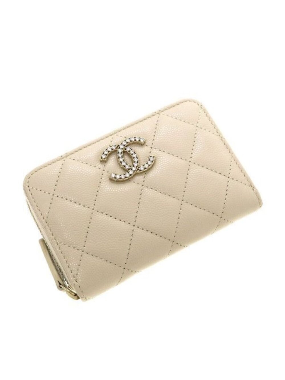Chanel Caviar Quilted Coin Purse